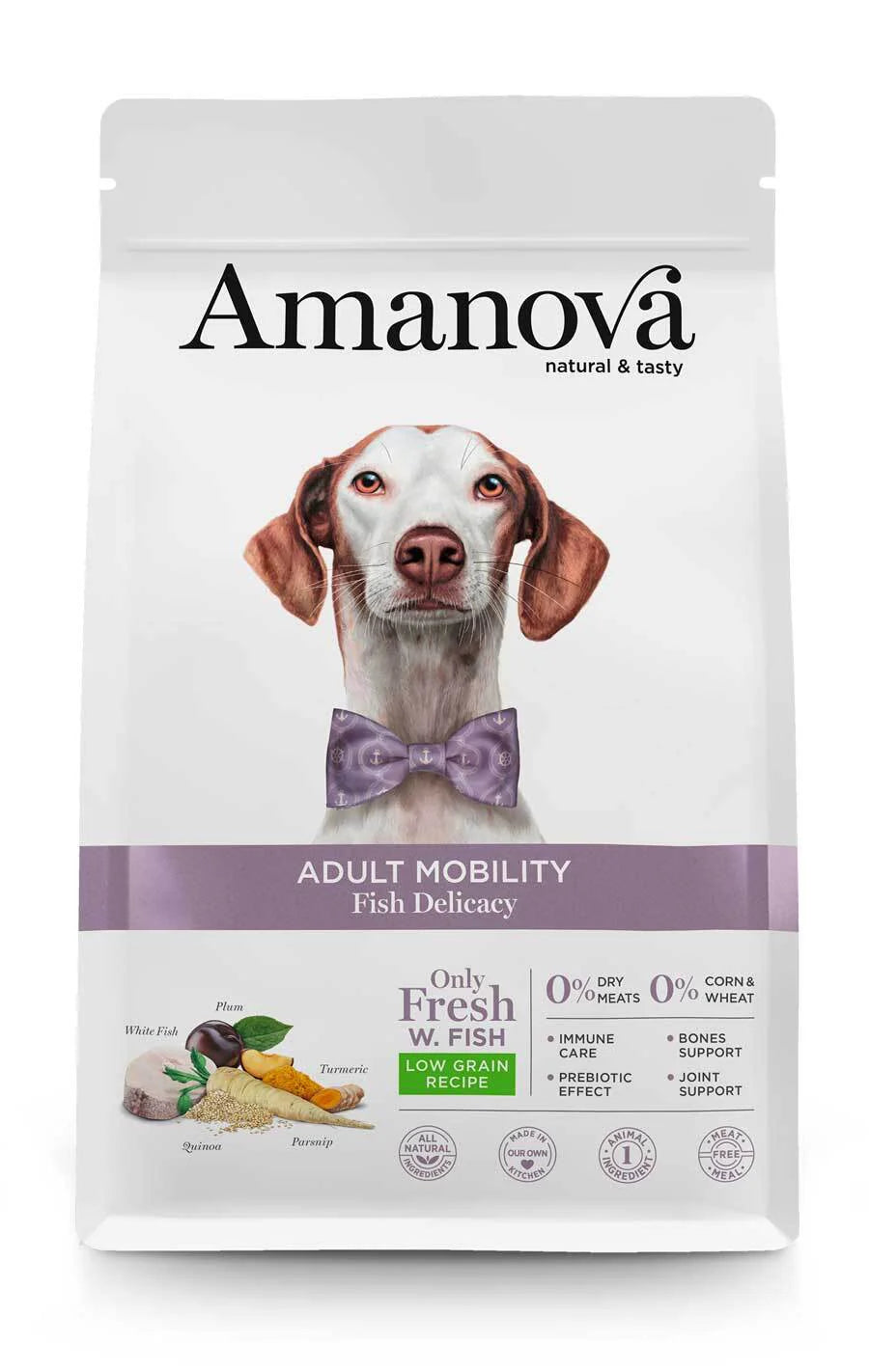 Amanova dog Adult mobility Fish Delicacy