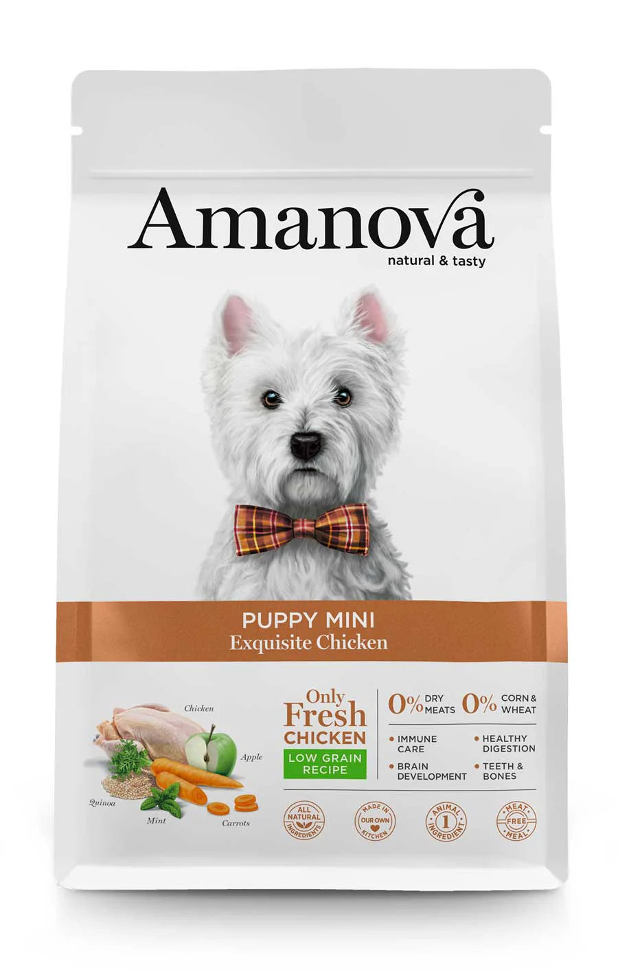 Amanova dog Puppy mini Exquisite Chicken 2 kg