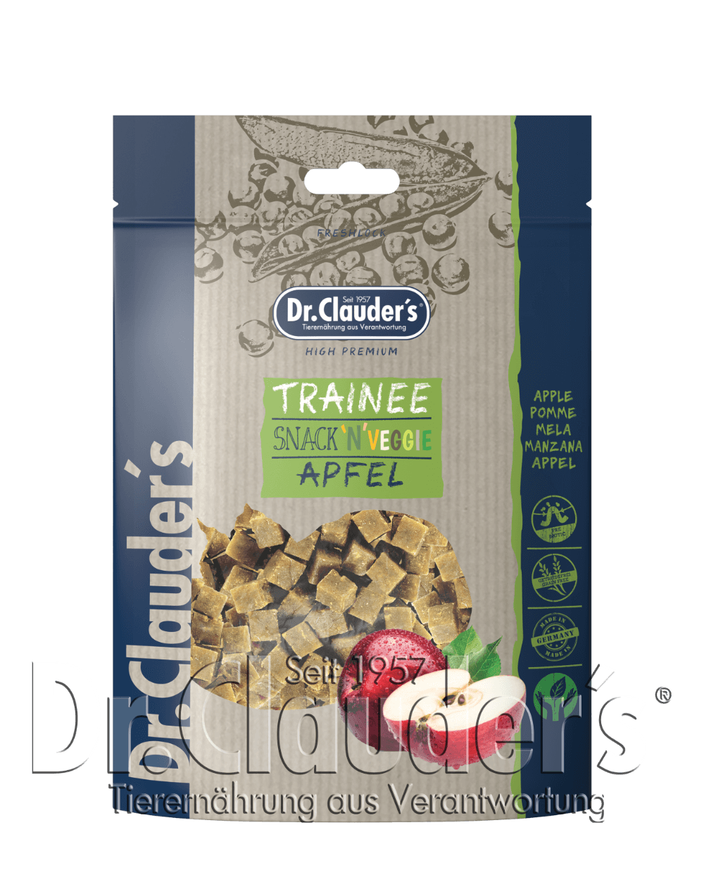 Snack Dr. clauder's Trainee Apple 80g vegan