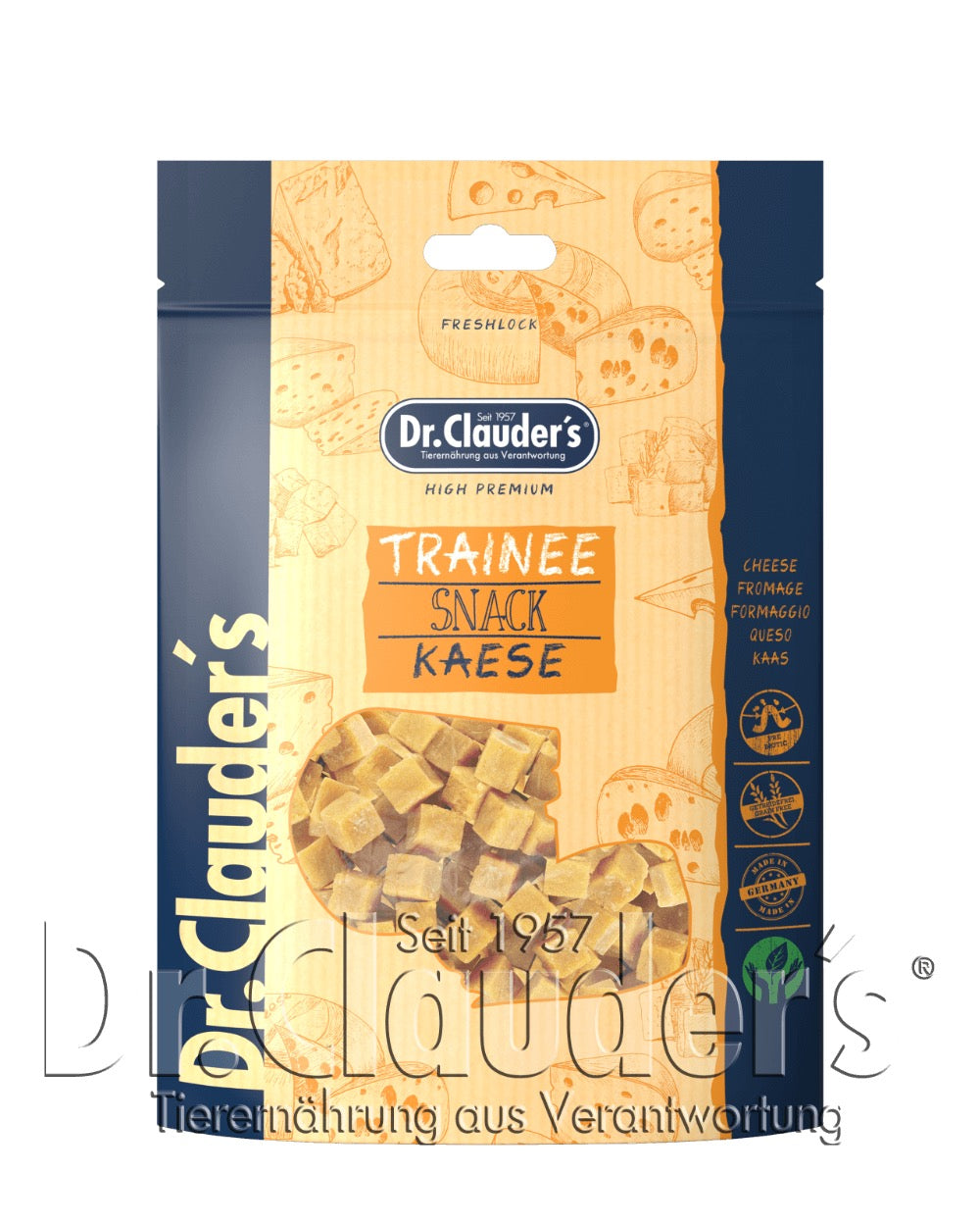 Snack Dr. Clauder's Formaggio Canapa Cane 80g