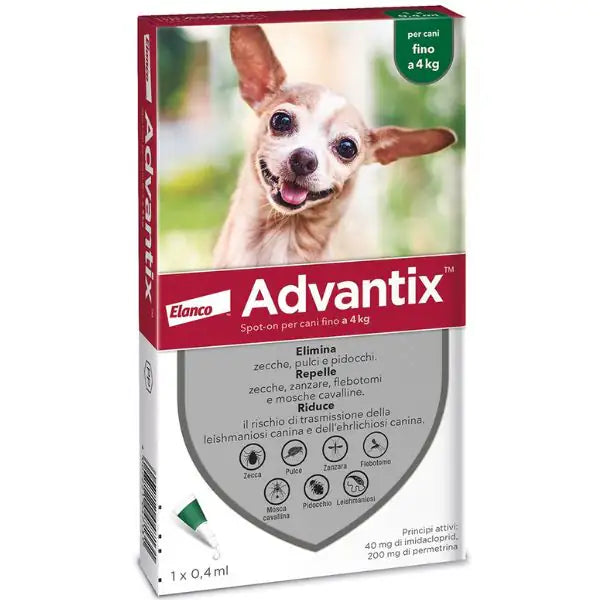 Advantix fino a 4Kg
