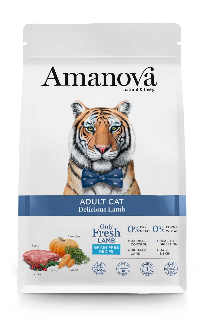 Amanova Adult Cat Delicious Lamb Agnello fresco