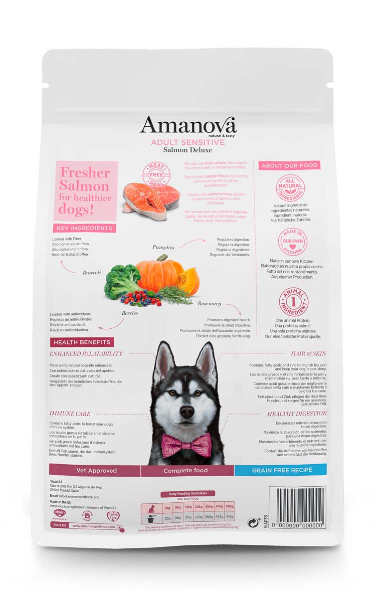 Amanova dog Adult sensitive Salmon Deluxe