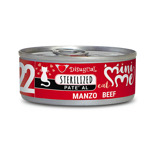 Mini Me 22 - Manzo - gatti sterilizzati 85 gr