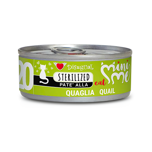 Mini Me 20 - Quaglia - gatti sterilizzati 85 gr