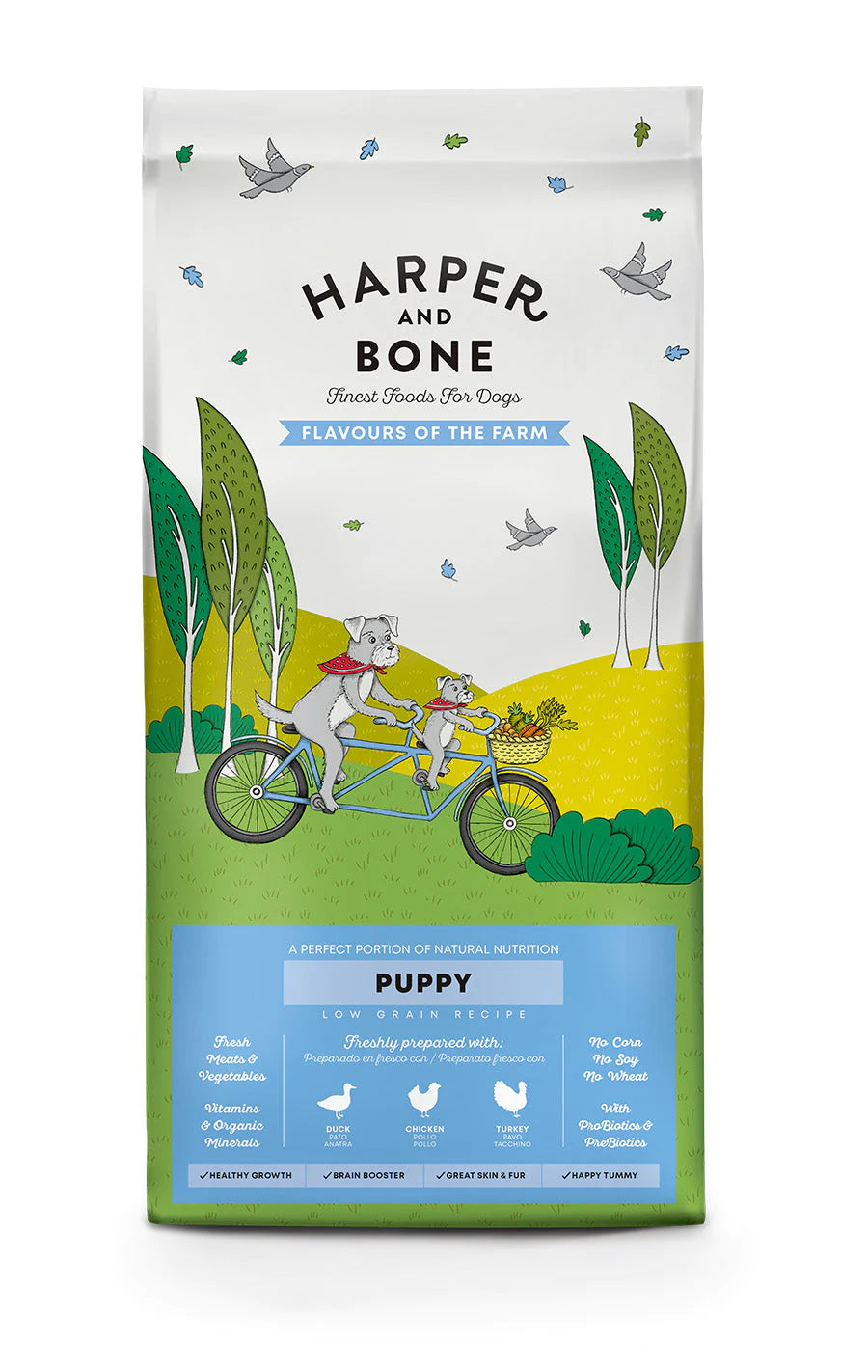 PUPPY FLAVOURS OF THE FARM