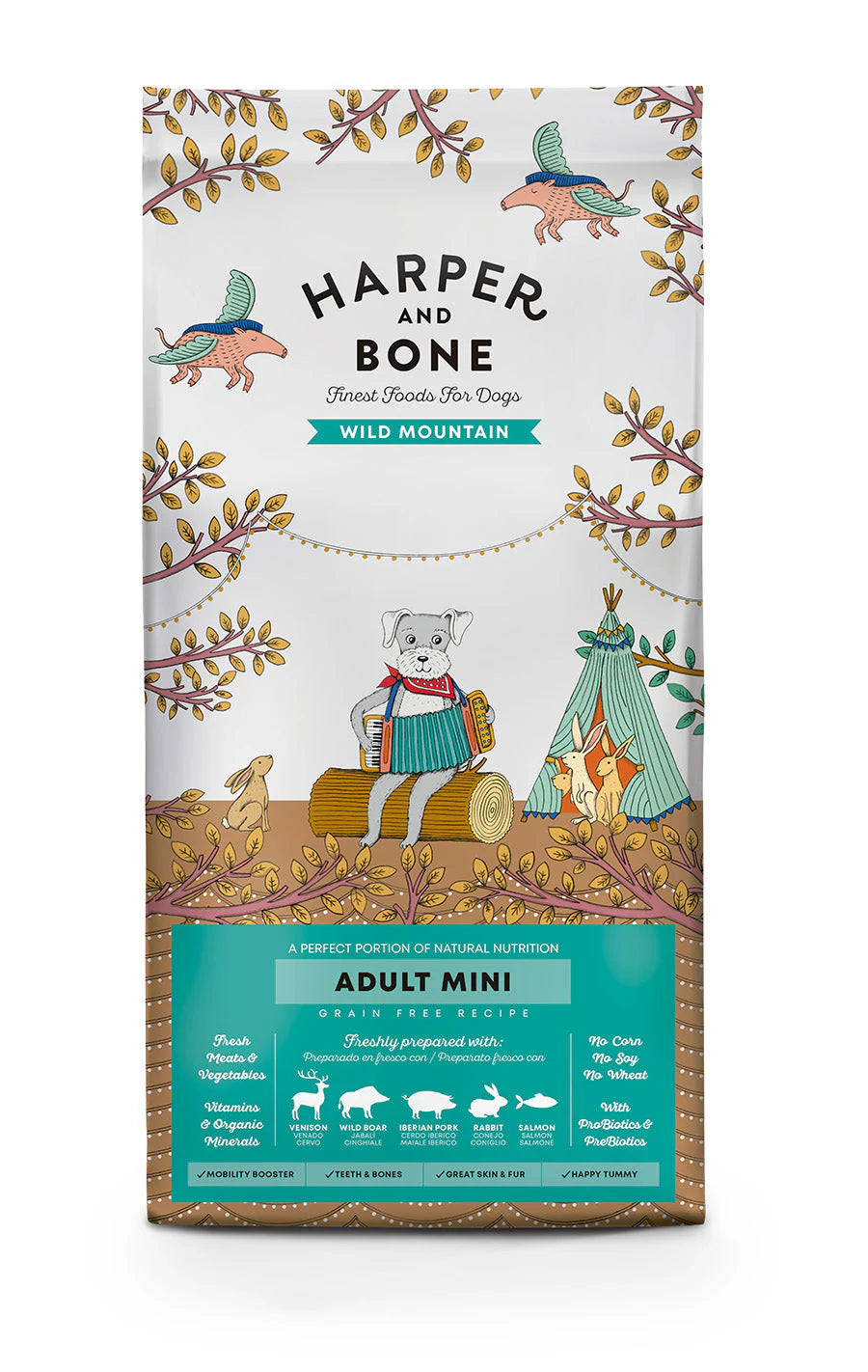 Harper and bone dog wild Mountain adult mini