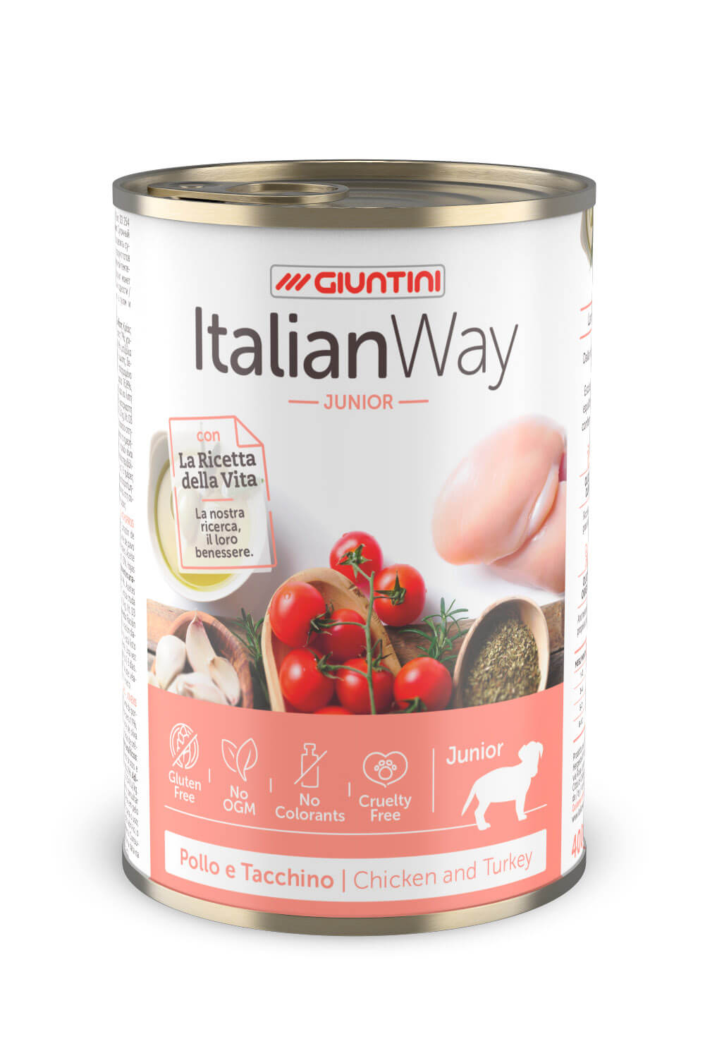 Italian way Umido Pollo e Tacchino Junior | Medium Maxi