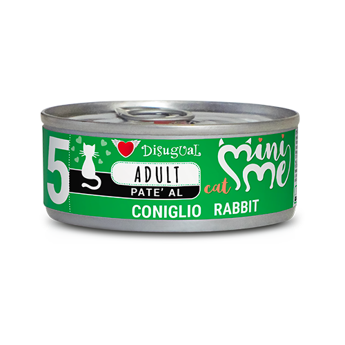 Mini Me 5 - Coniglio - gatti adulti 85 gr