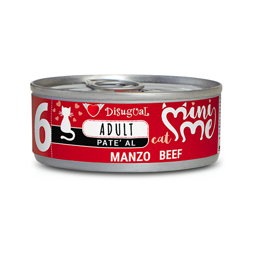 Mini Me 6 - Manzo - gatti adulti 85 gr