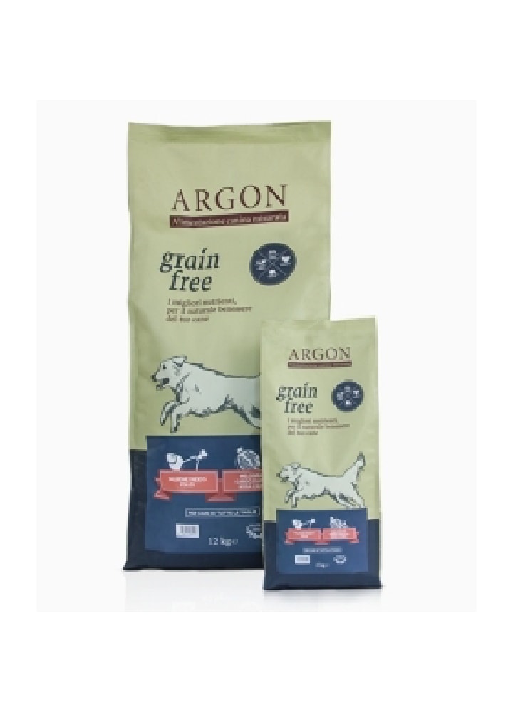 Argon cane Salmone fresco e pollo 12 kg per cani adulti di taglia medio-grande