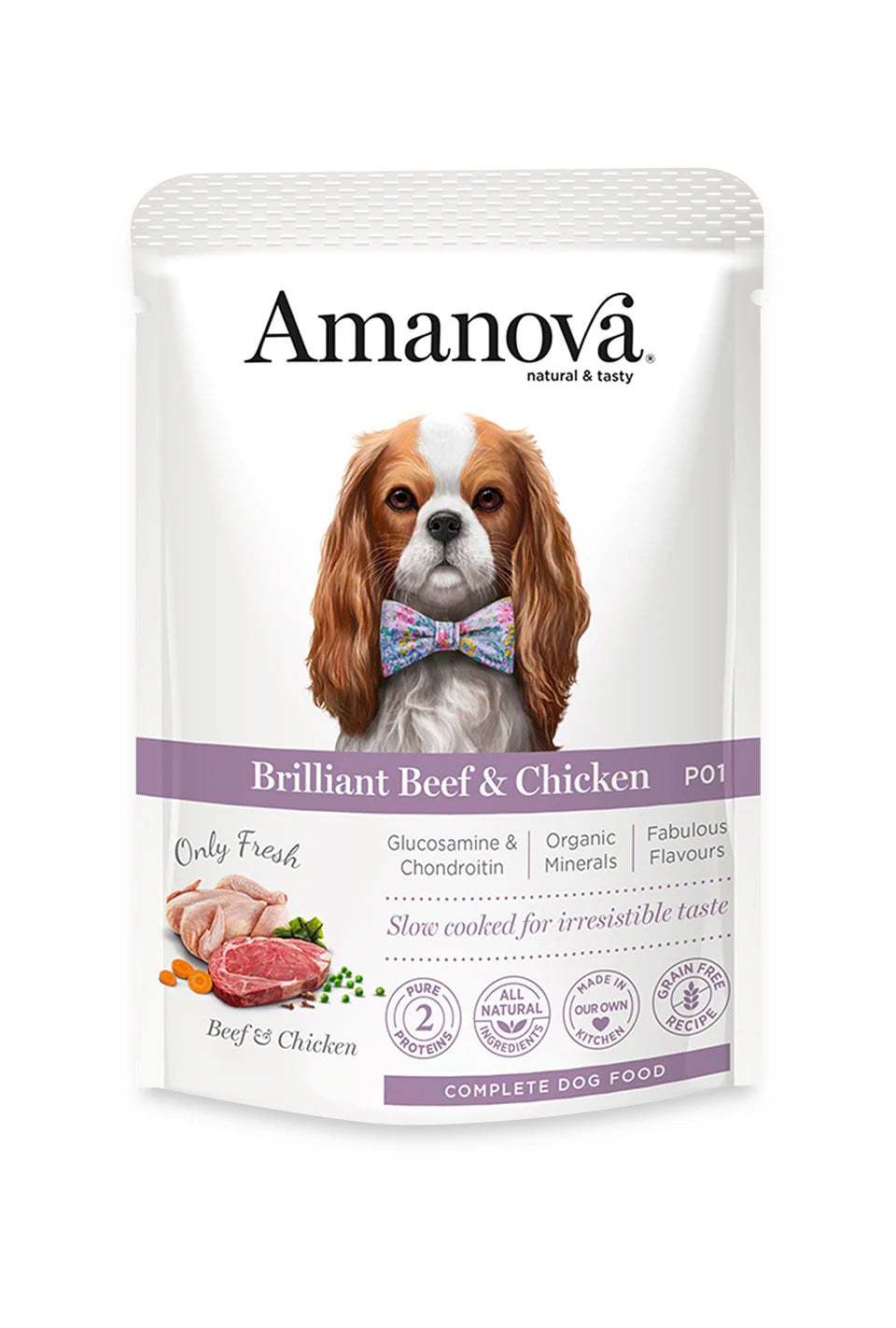 Amanova umido Brilliant Beef & Chicken