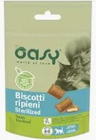 gatto Oasy Snack Biscotti Ripieni Per 60g