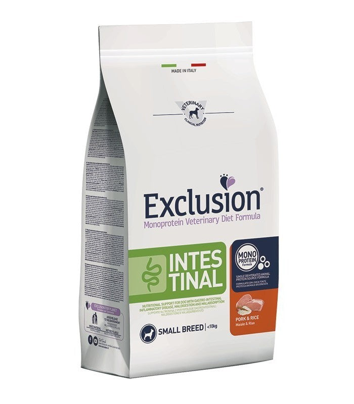 Exclusion diet formula intestinal maiale e riso small
