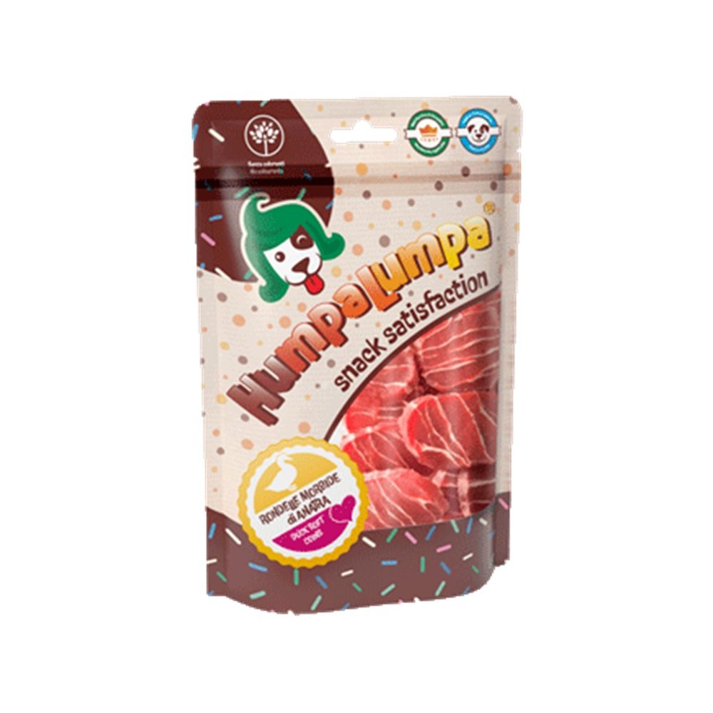 Snack humpa lumpa cane RONDELLE MORBIDE DI ANATRA 85 GR