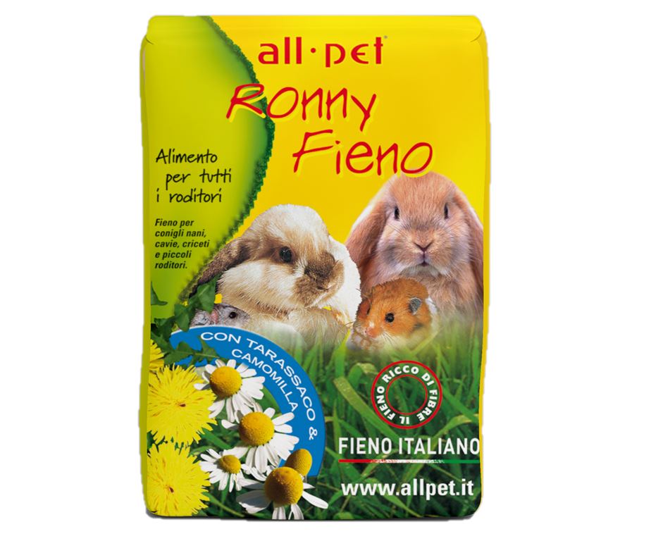 All pet ronny fieno con tarassaco e camomilla 500 g