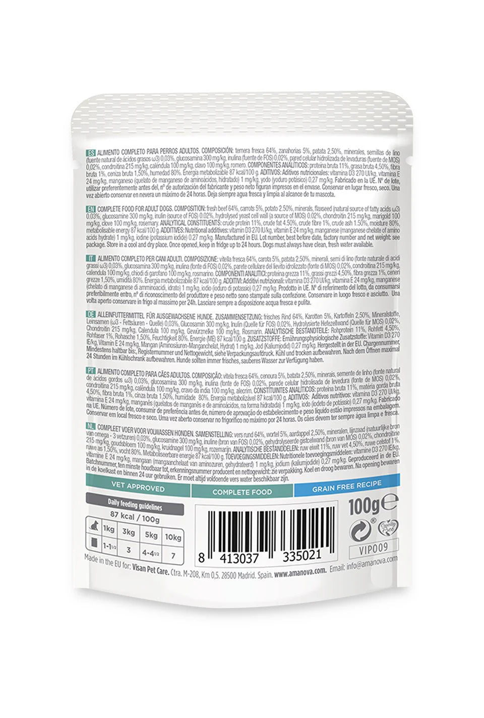 Amanova umido Irresistible Beef