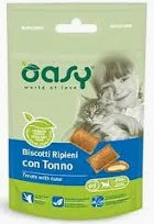 gatto Oasy Snack Biscotti Ripieni Per 60g