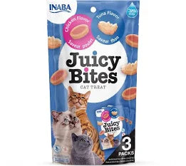 Snack gatto Juicy Bites al Tonno e Pollo