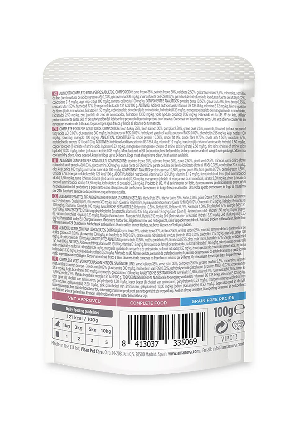 Amanova umido Tasty Salmon & Turkey