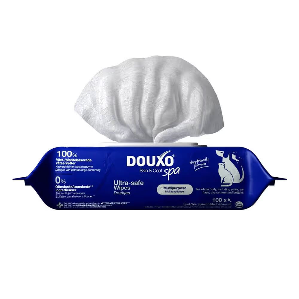 DOUXO® SPA Salviette Detergenti Multiuso per Cani e Gatti