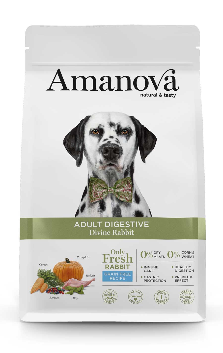 Amanova dog Adult digestive Divine rabbit