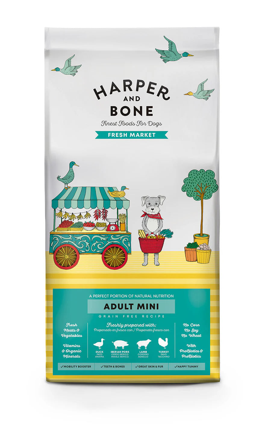 Harper and bone dog fresh market adult mini