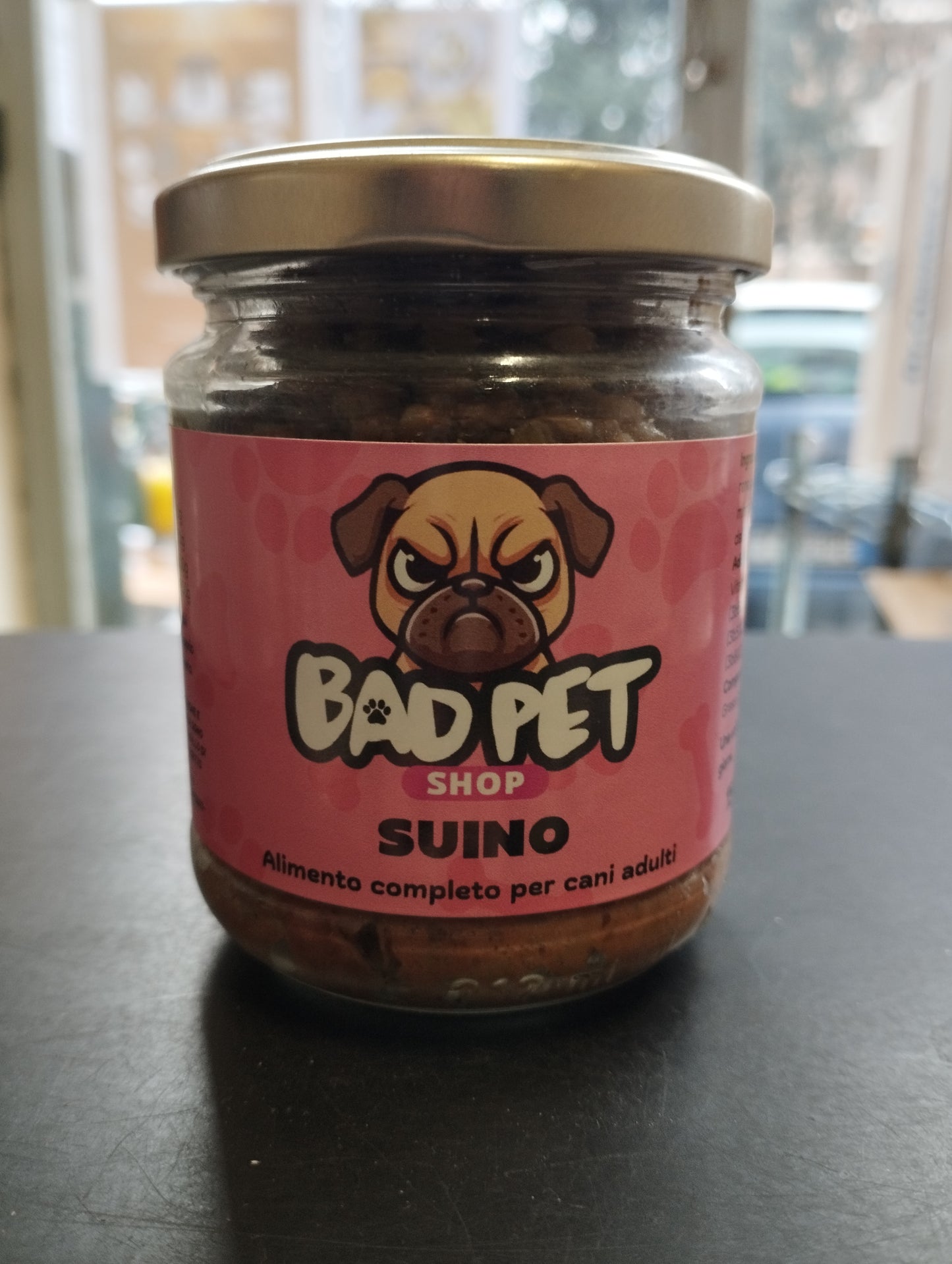 Bad pet shop umido suino per cani adulti 150 g