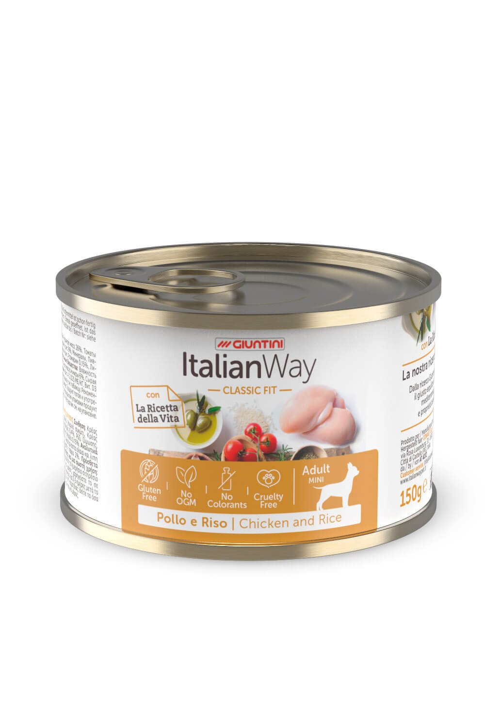 Italian way umido adult mini Pollo e Riso Classic Fit