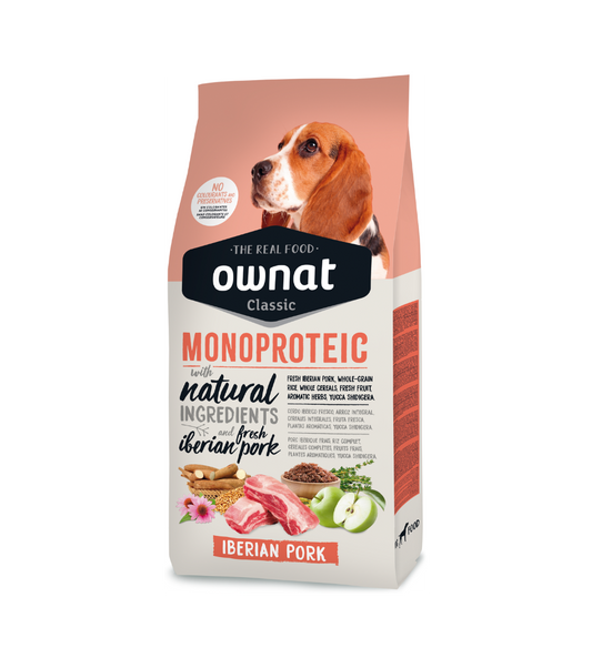 OWNAT MONOPROTEICO IBERIAN PORK 12KG