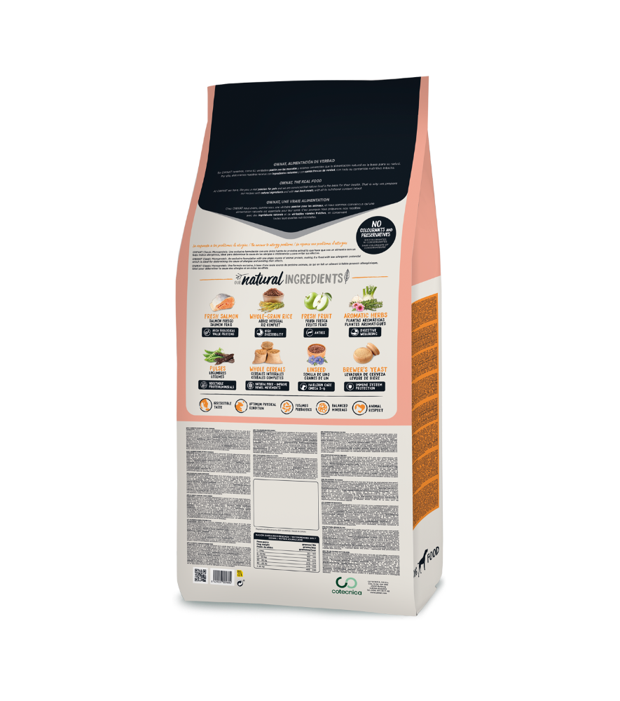 OWNAT MONOPROTEICO SALMONE 4KG