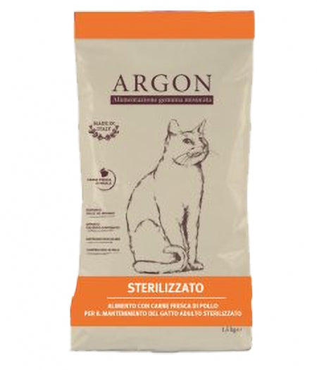 Argon gatto sterilizzato pollo