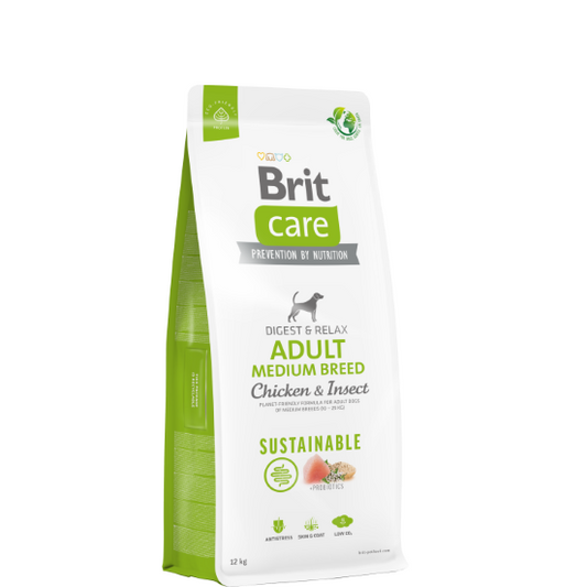 Brit Care Sustainable Adult Medium Chicken&Insect