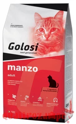 Golosi Cat Manzo 7,5 kg Crocchette Per Gatti