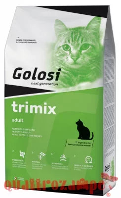 Golosi Cat Tri Mix 7,5 kg Crocchette Per Gatti