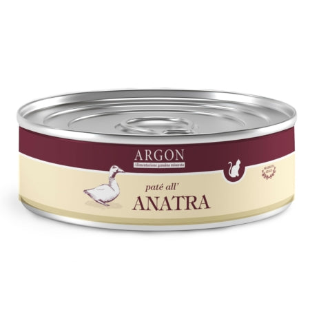 Argon umido gatto gusto anatra