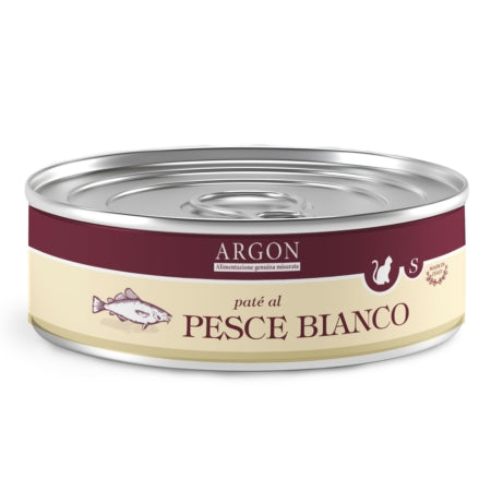 Argon umido gatto sterilizzato gusto pesce bianco