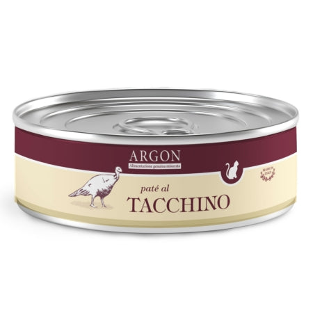 Argon umido gatto gusto tacchino