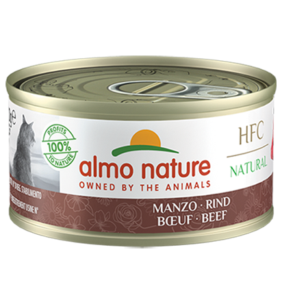 Almo nature HFC Natural Manzo 1+ anni - 70 gr