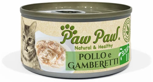 Paw paw pollo e gamberetti 80 gr