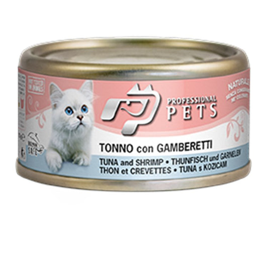 Professional pets 70 gr Tonno e gamberetti