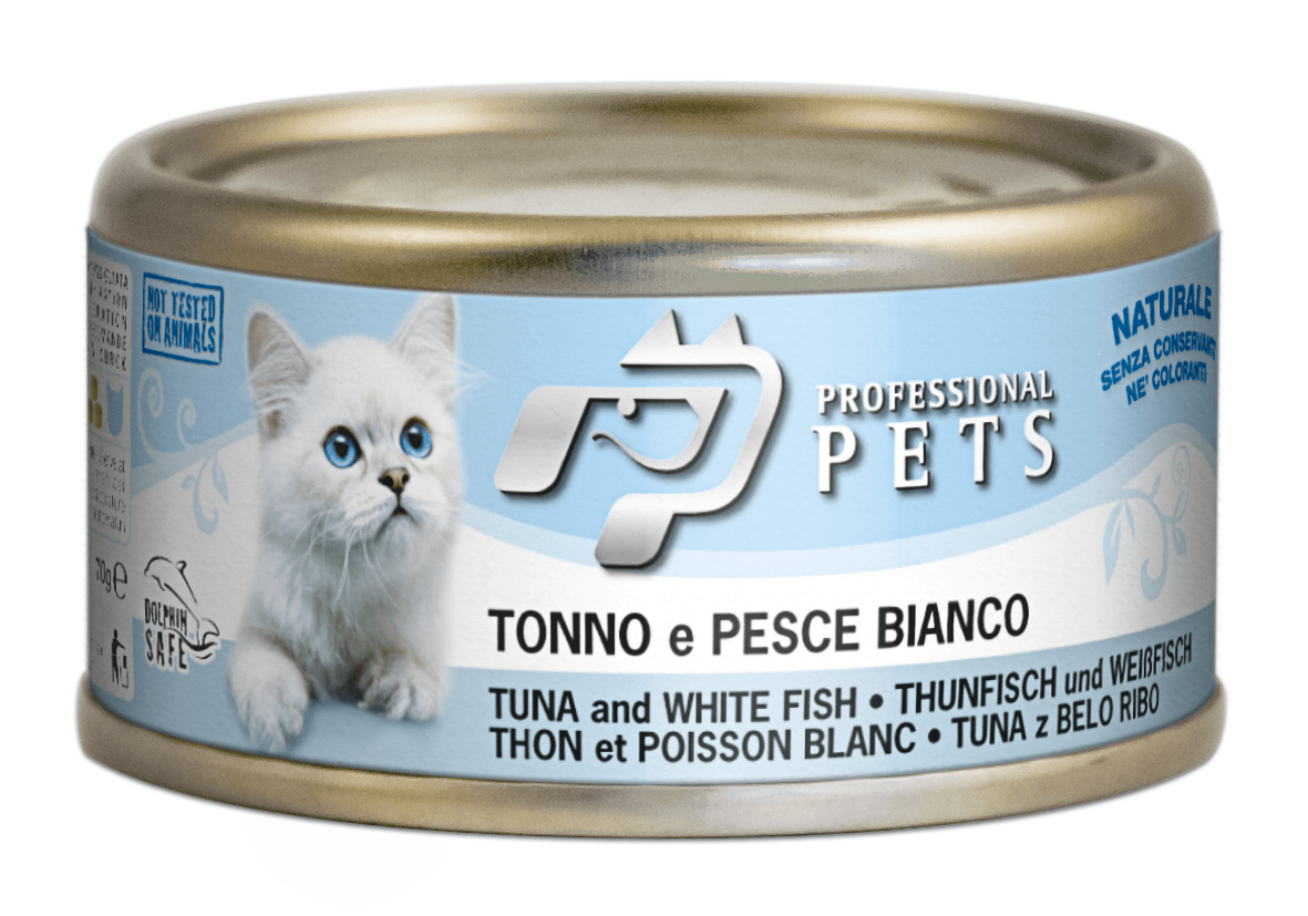 Professional pets 70 gr Tonno e pesce bianco