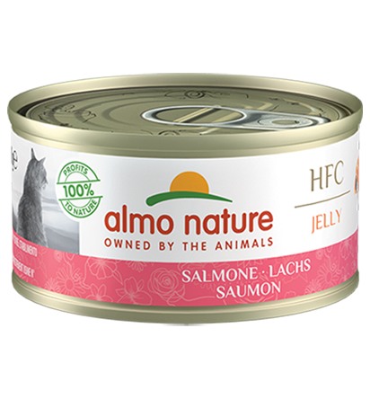 Almo naturw HFC Jelly Salmone 1+ anni - 70 gr