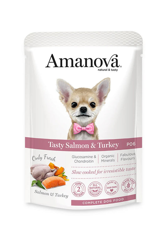 Amanova umido Tasty Salmon & Turkey