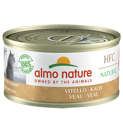 Almo nature HFC Natural Vitello 1+ anni - 70 gr